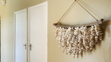 Rustic salt wall hanging