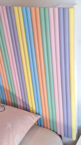 Pretty Pastel Wooden Headboard