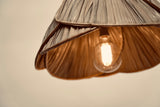 Palm leaf lampshade