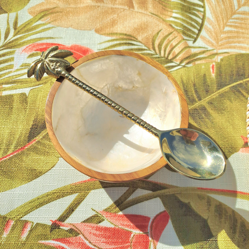 Table Runner - tropical palms