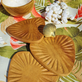 Wooden triangle coasters (set of 4)