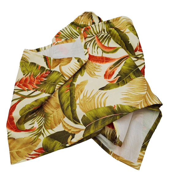 Table Runner - tropical palms