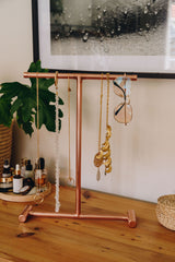 Copper Jewellery Stand