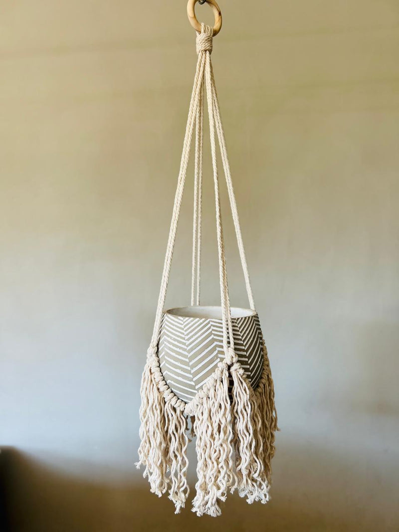 Macrame plant holder (various styles)