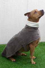 Dog coat - charcoal