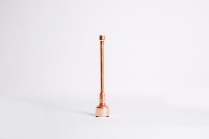 Copper Single Candle Holder