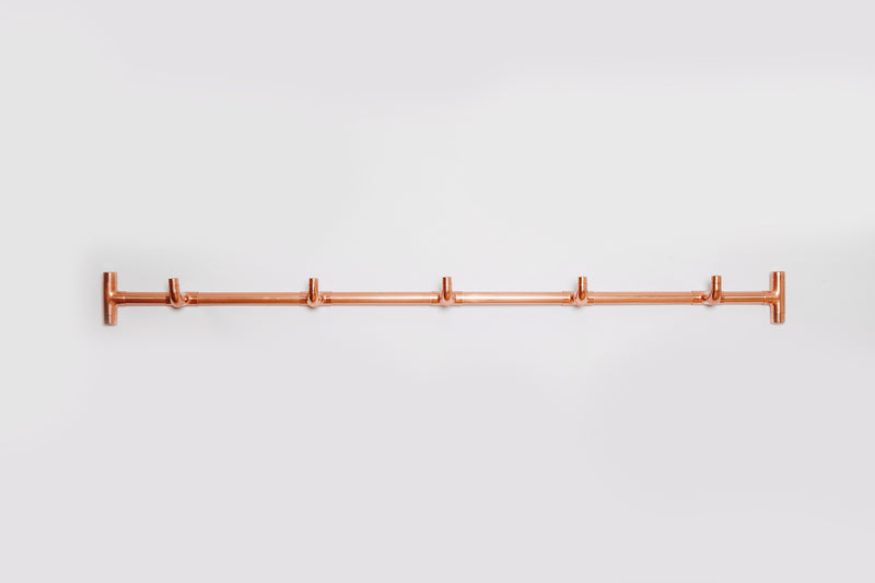 Copper Coat Rail