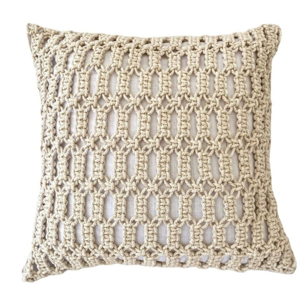 Macrame scatter cushion (various styles)