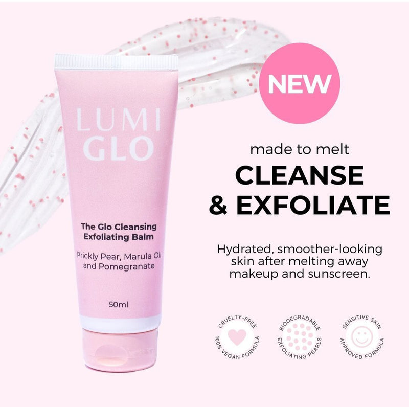 The Glo Cleansing Exfoliating Balm