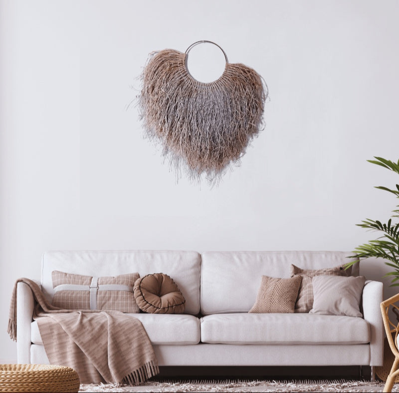 Shumba raffia wall hanging