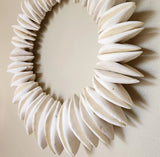 White urchin wall hanging