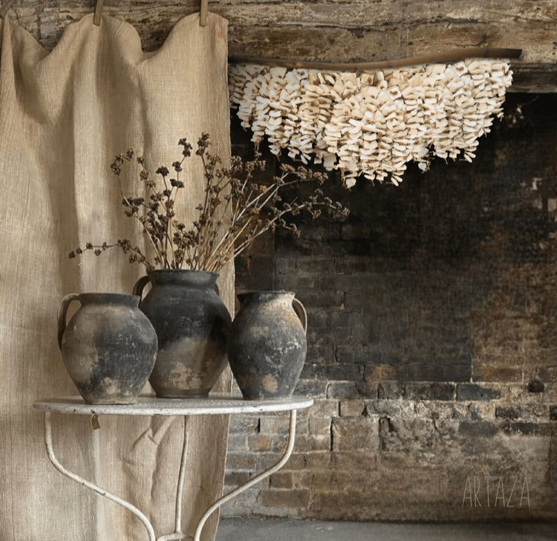 Rustic salt wall hanging