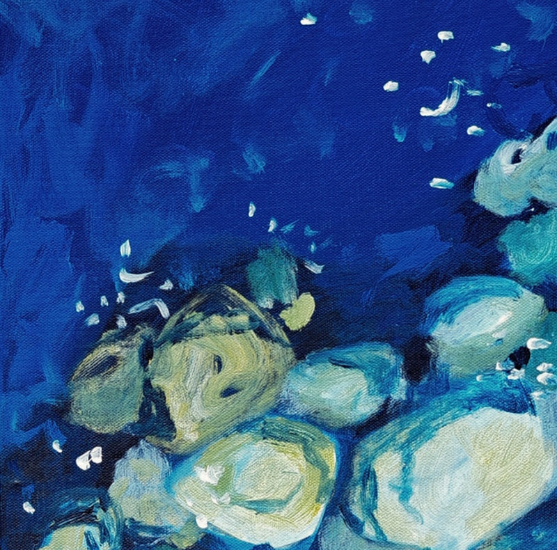 Clear waters original painting