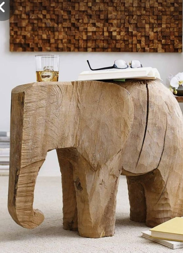 Elephant side table
