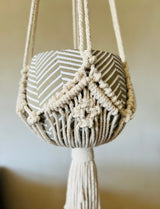 Macrame plant holder (various styles)