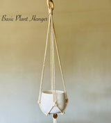 Macrame plant holder (various styles)