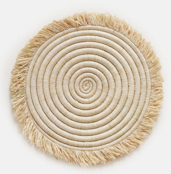 Raffia placemat