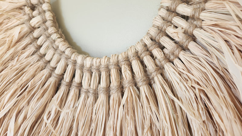 Shumba raffia wall hanging